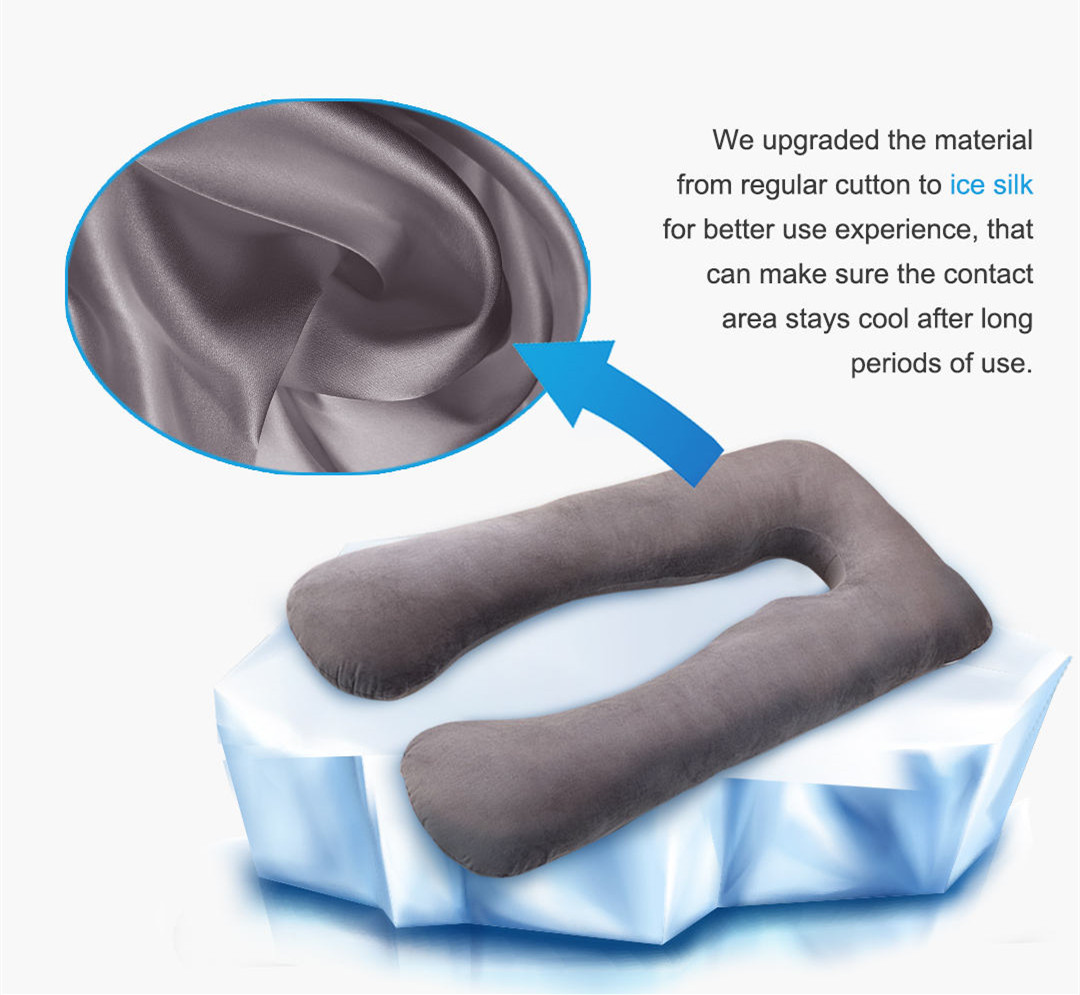 U-shaped maternity pillow