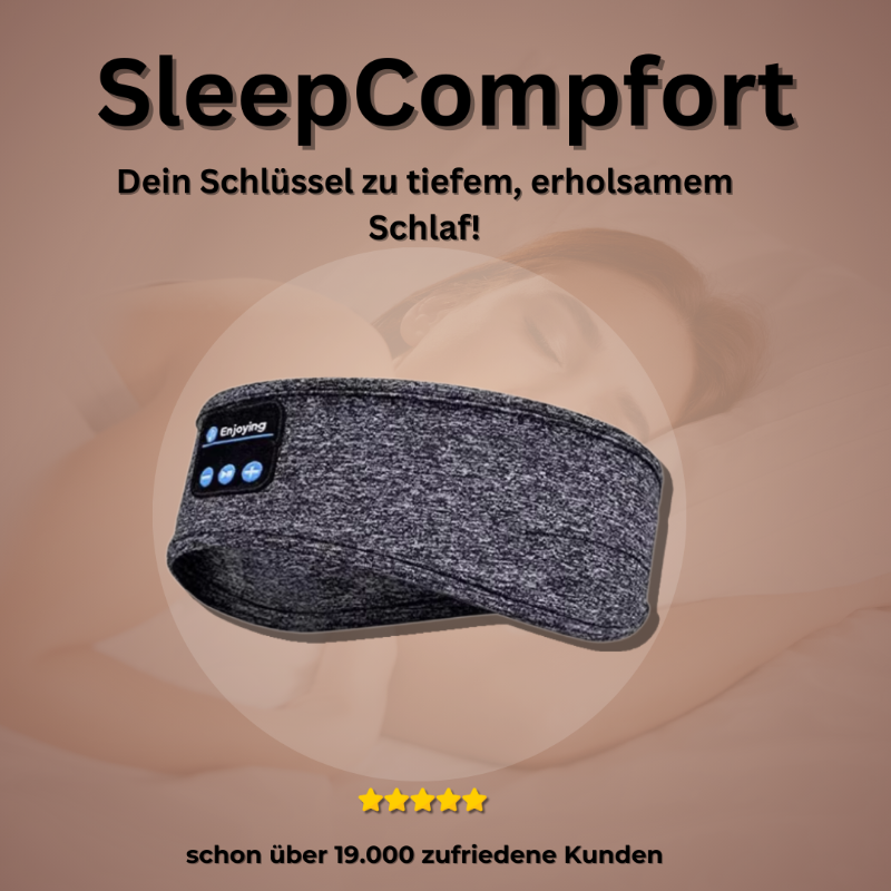 SleepComfort Stirnband – Dein Schlüssel zu tiefem, erholsamem Schlaf