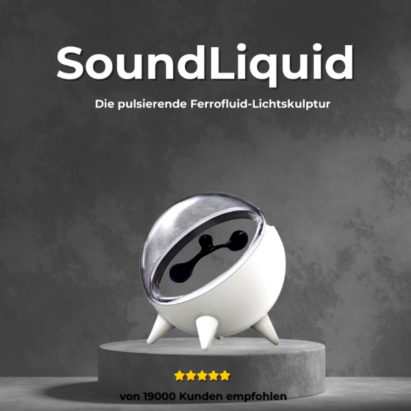 SoundLiquid - Die pulsierende Ferrofluid-Lichtskulptur