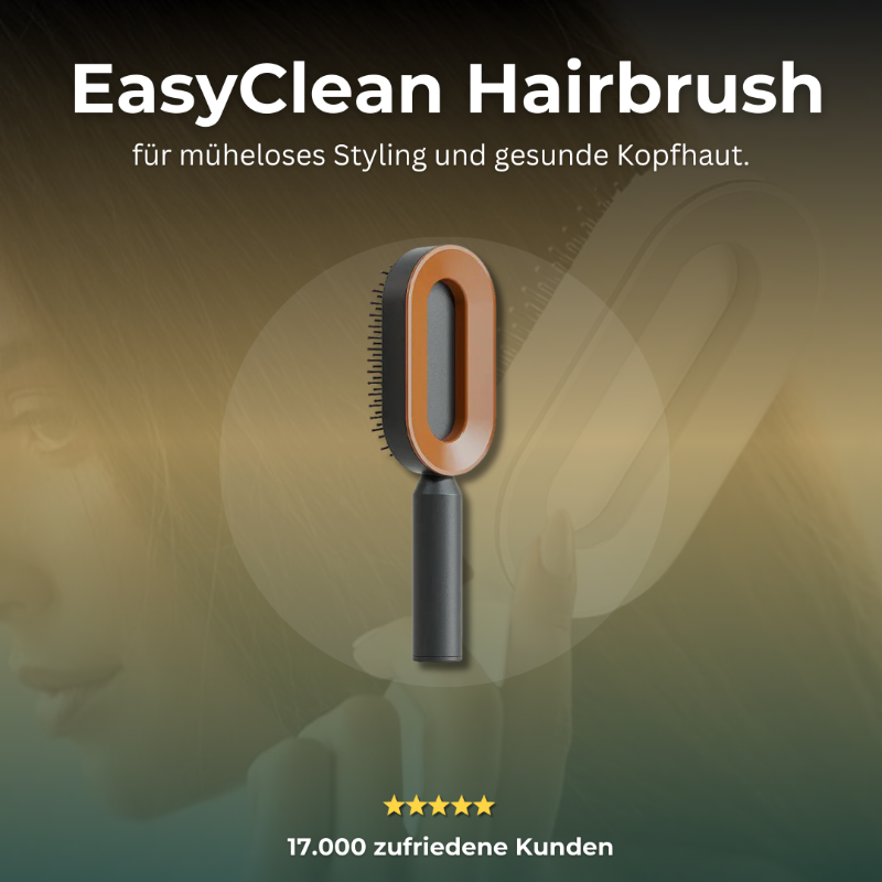 EasyClean Hairbrush - Die vielseitige Bürste mit Ein-Klick-Reinigung