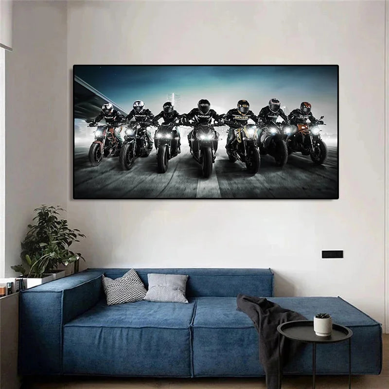 Motorradposter für echte Fans