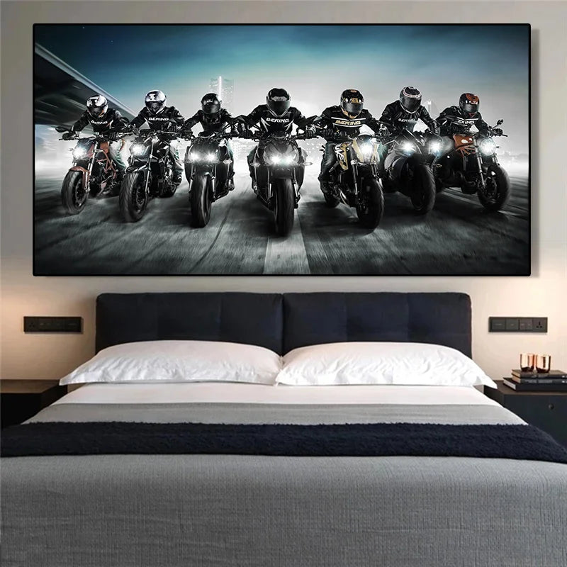 Motorradposter für echte Fans