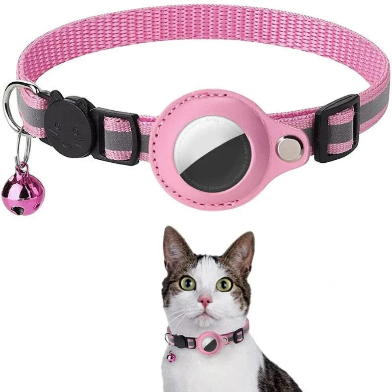 Wasserdichter Airtag Halsband + GPS Tracker für deine Katze!