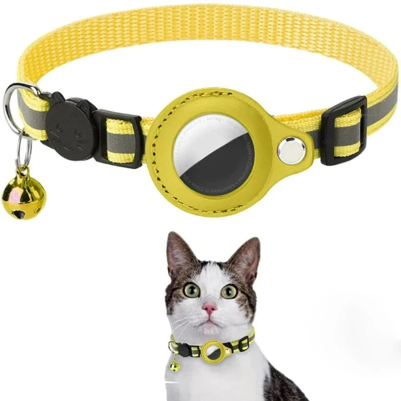 Wasserdichter Airtag Halsband + GPS Tracker für deine Katze!