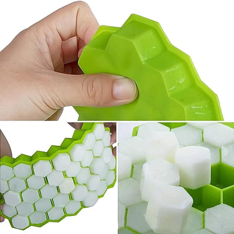 Entdecken Sie den Honeycomb 37 Lattice Cube Tray Maker!