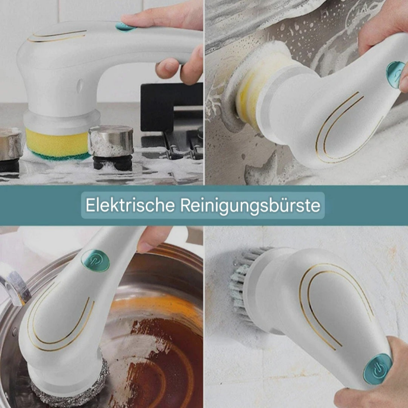 Mühelose Reinigung mit der Reinigungsbürste!