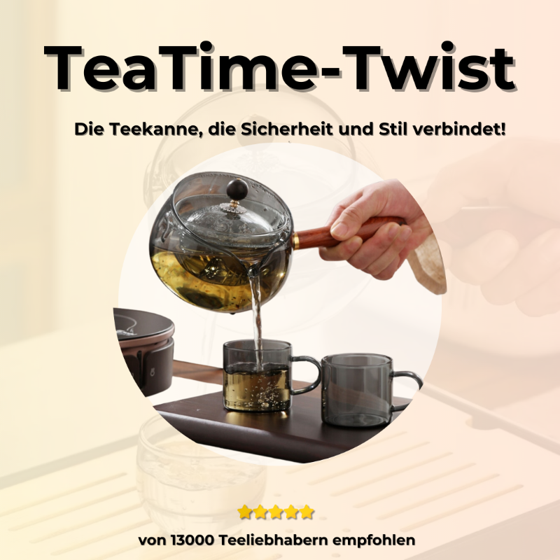 TeaTime Twist – Die Teekanne, die Sicherheit und Stil verbindet