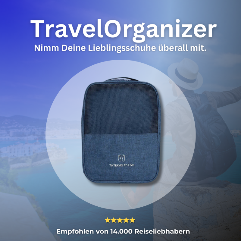 TravelOrganizer - Die Tragbare Schuhe Aufbewahrungstasche