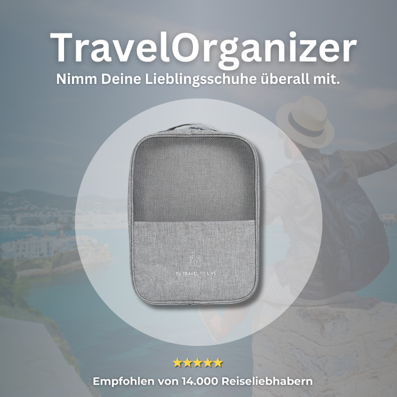 TravelOrganizer - Die Tragbare Schuhe Aufbewahrungstasche