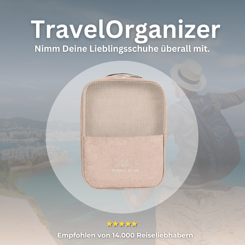 TravelOrganizer - Die Tragbare Schuhe Aufbewahrungstasche