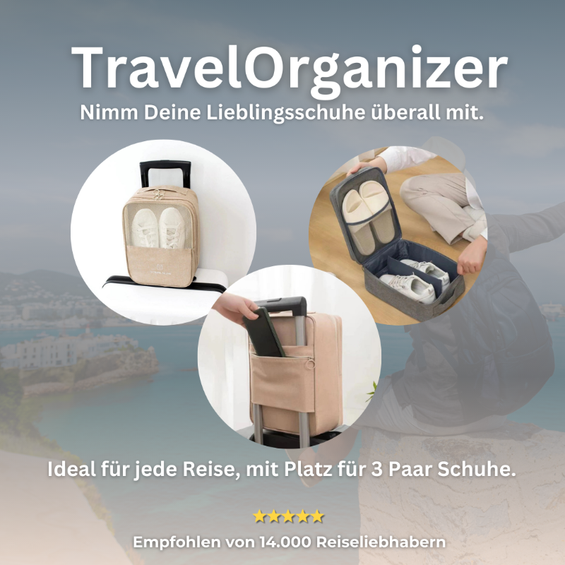 TravelOrganizer - Die Tragbare Schuhe Aufbewahrungstasche