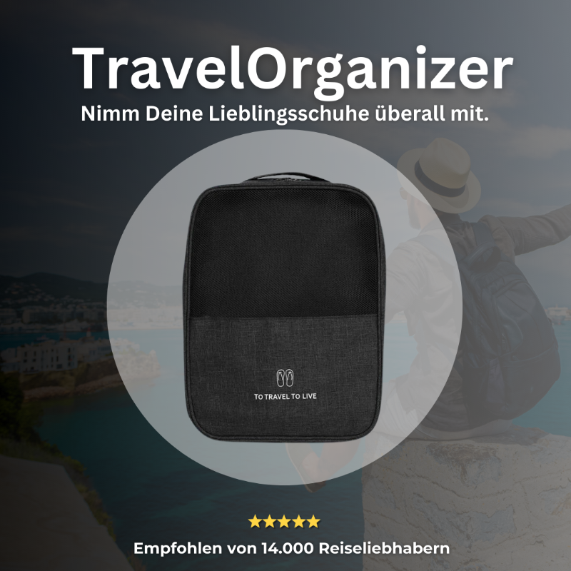 TravelOrganizer - Die Tragbare Schuhe Aufbewahrungstasche