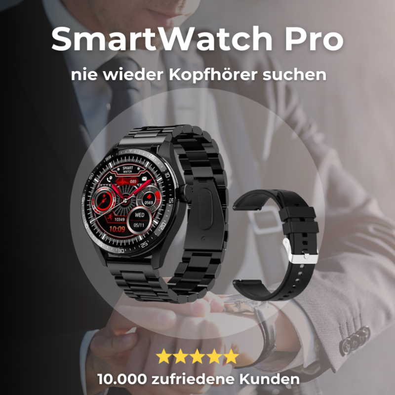 SmartWatch Pro: Nie wieder Suchen – Immer verbunden