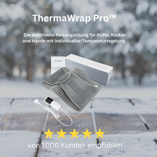 ThermaWrap Pro™ – Die elektrische Heizungslösung für Hüfte, Rücken und Hände