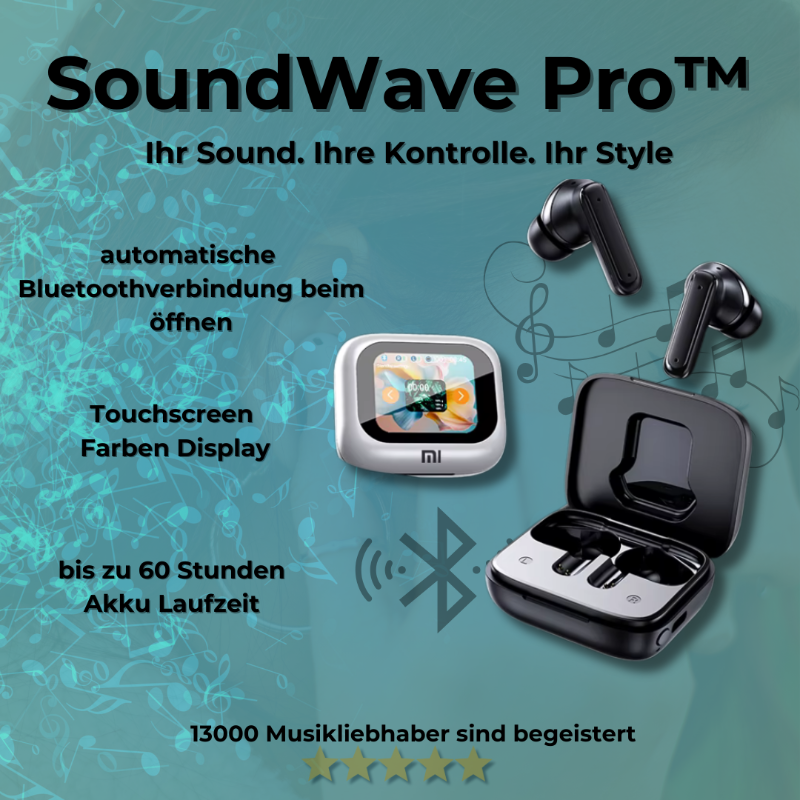 SoundWave Pro™ kopfhörer - Dein Sound. Deine Kontrolle. Dein Style