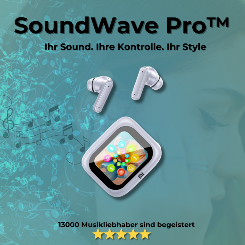 SoundWave Pro™ kopfhörer - Dein Sound. Deine Kontrolle. Dein Style